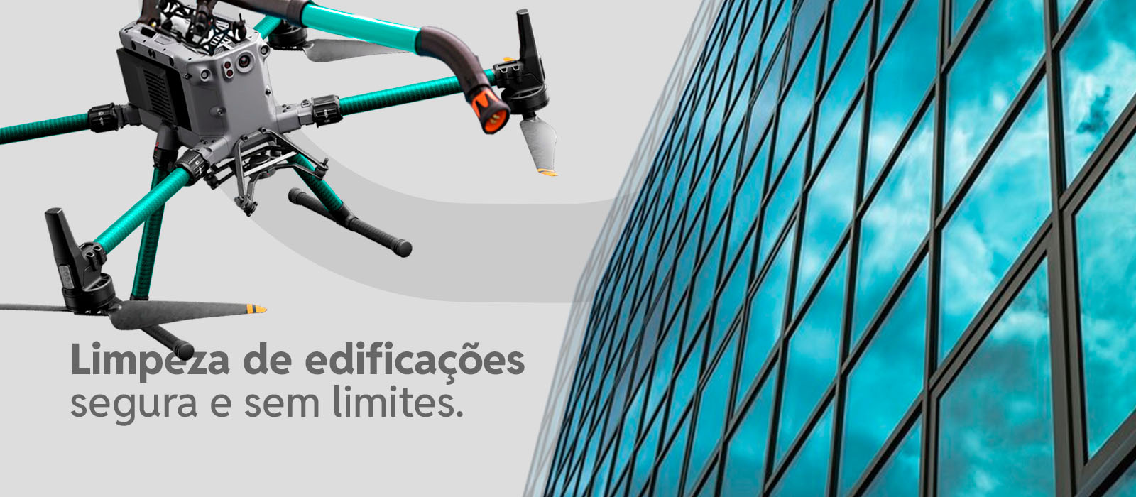 Limpeza com drones Naxclean